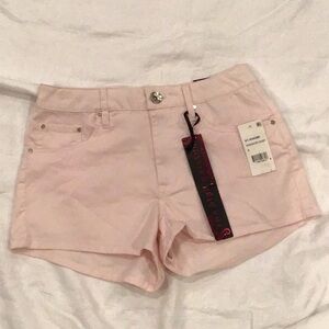 NWT Dollhouse High Waisted Pink Shorts Size 5